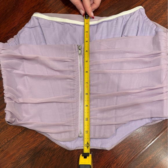 Lavender Corset Top size Large - Picture 4 of 6